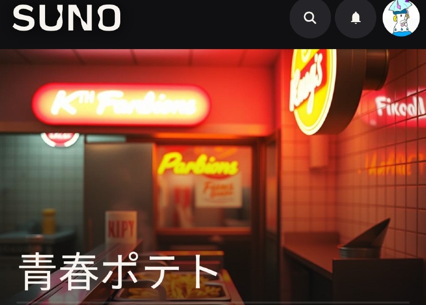 AI楽曲23『青春ポテト』